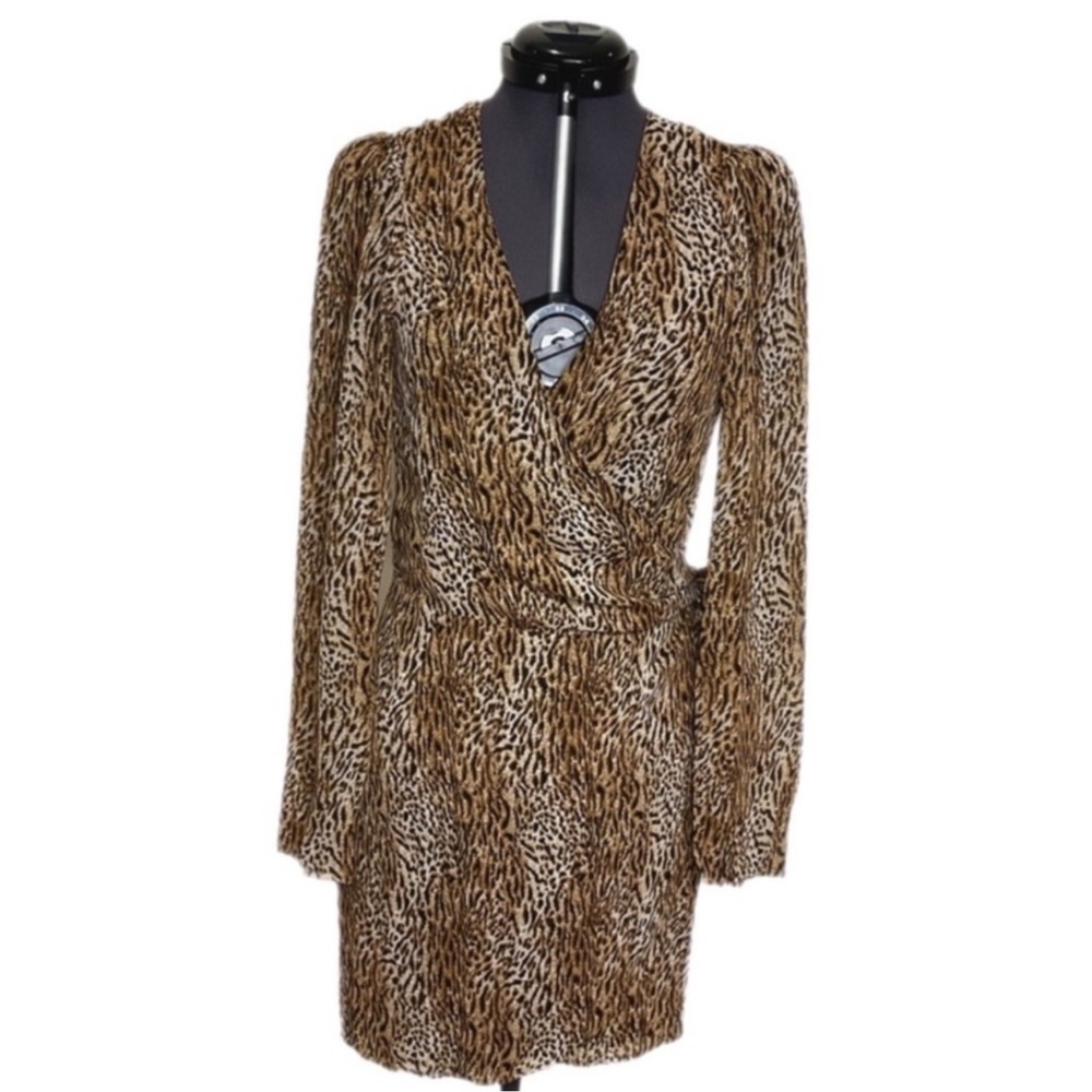 Reformation Brooke Wrap Dress